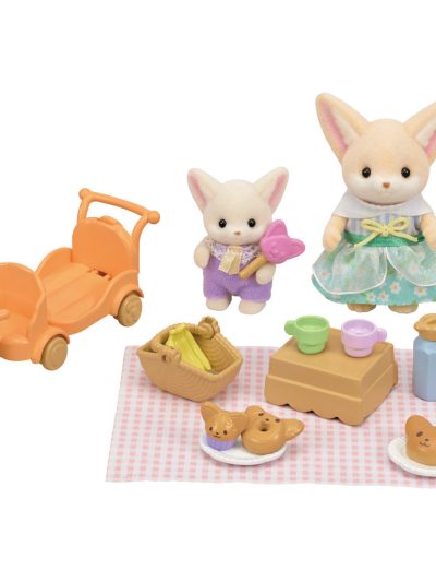 Sunny Picnic Set -Fennec Fox Sister & Baby –