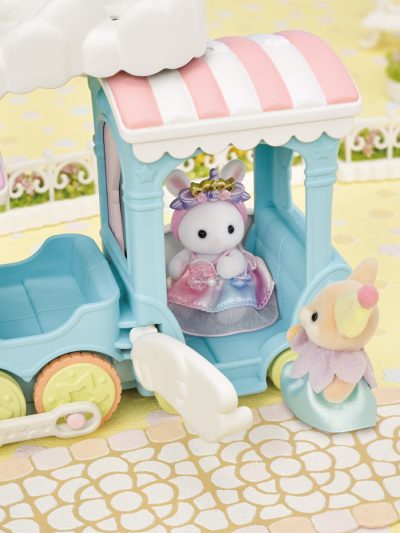 Floating Cloud Rainbow Train