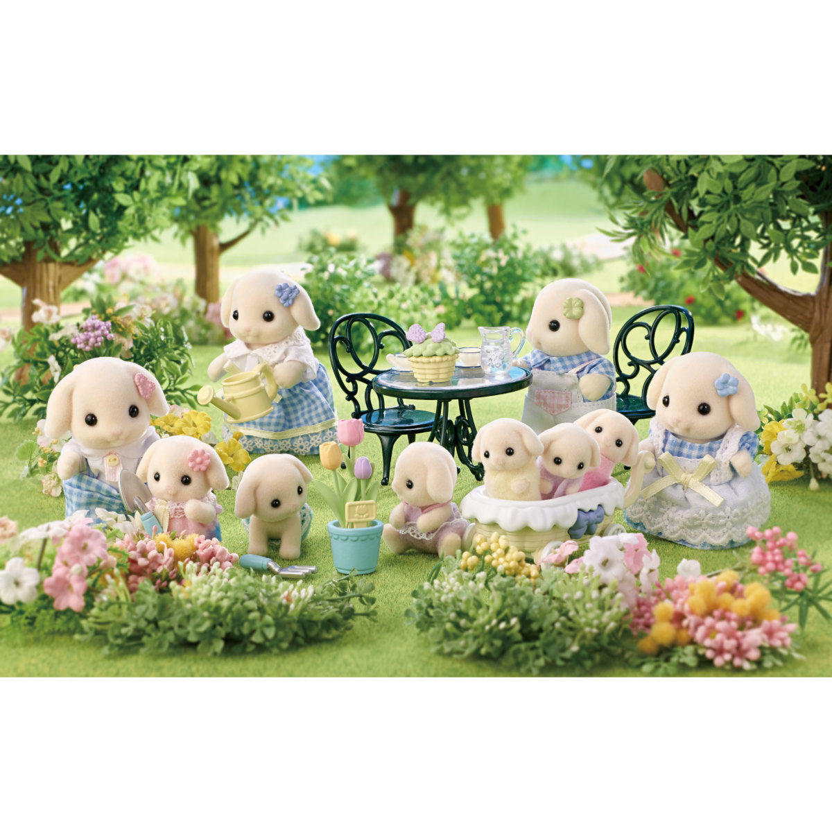 Flora Rabbit Family