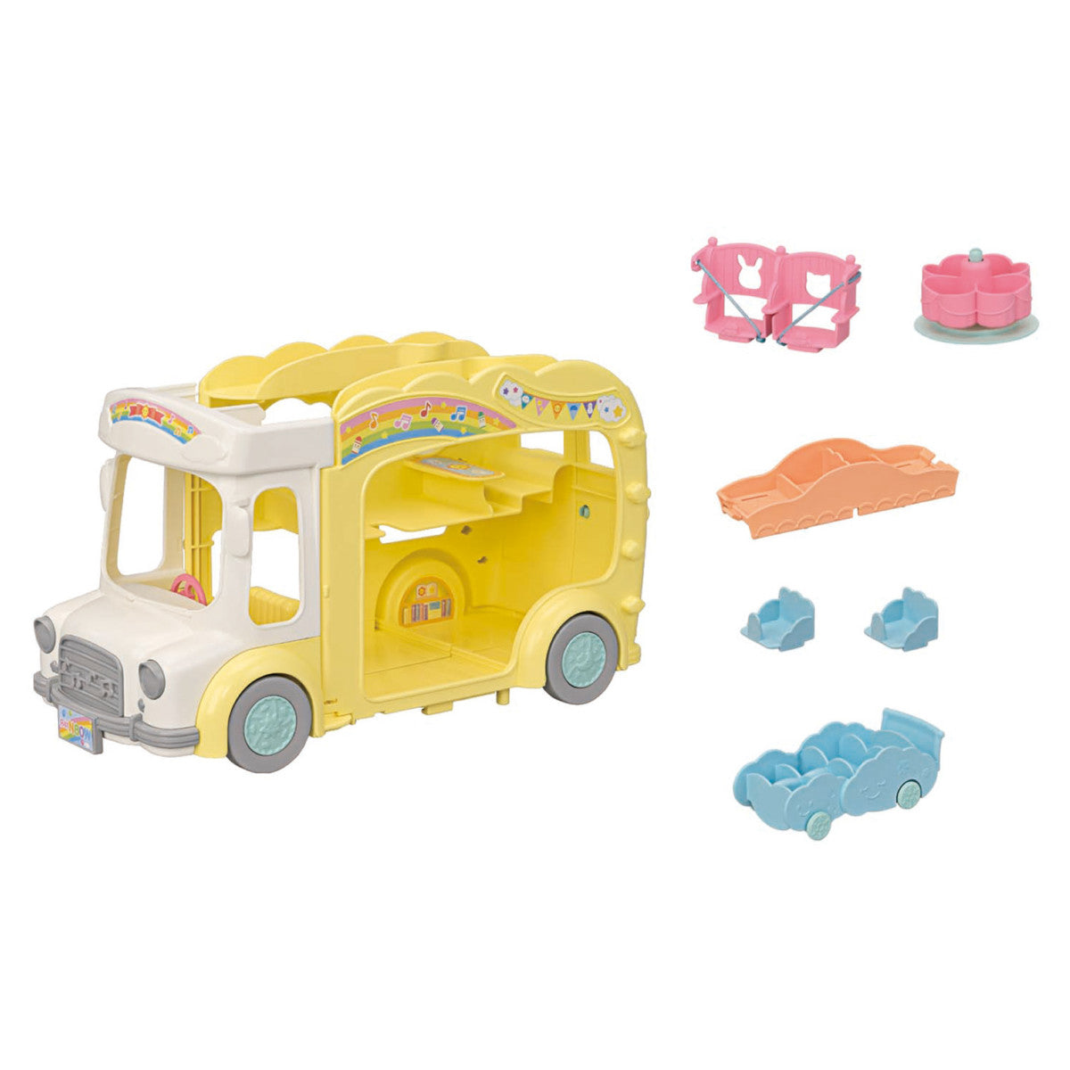 Rainbow Fun Nursery Bus - Image 3