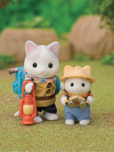 Exciting Exploration Set -Latte Cat Brother & Baby