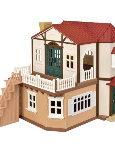 Classic Colour Red Roof Country Home