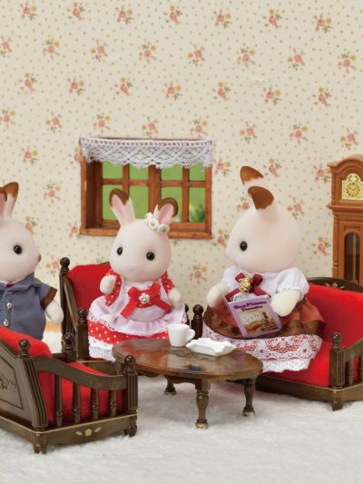 Classic Brown Sofa Set