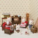 Classic Brown Television Telephone Set