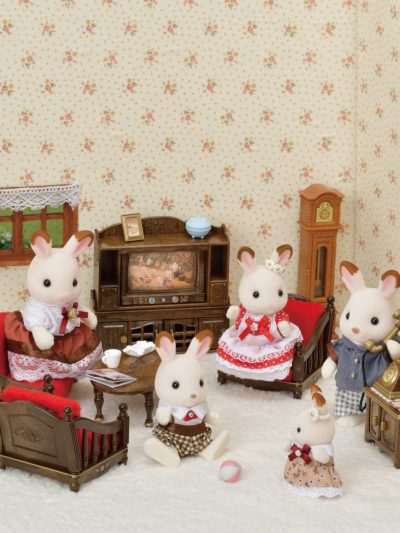 Classic Brown Television Telephone Set